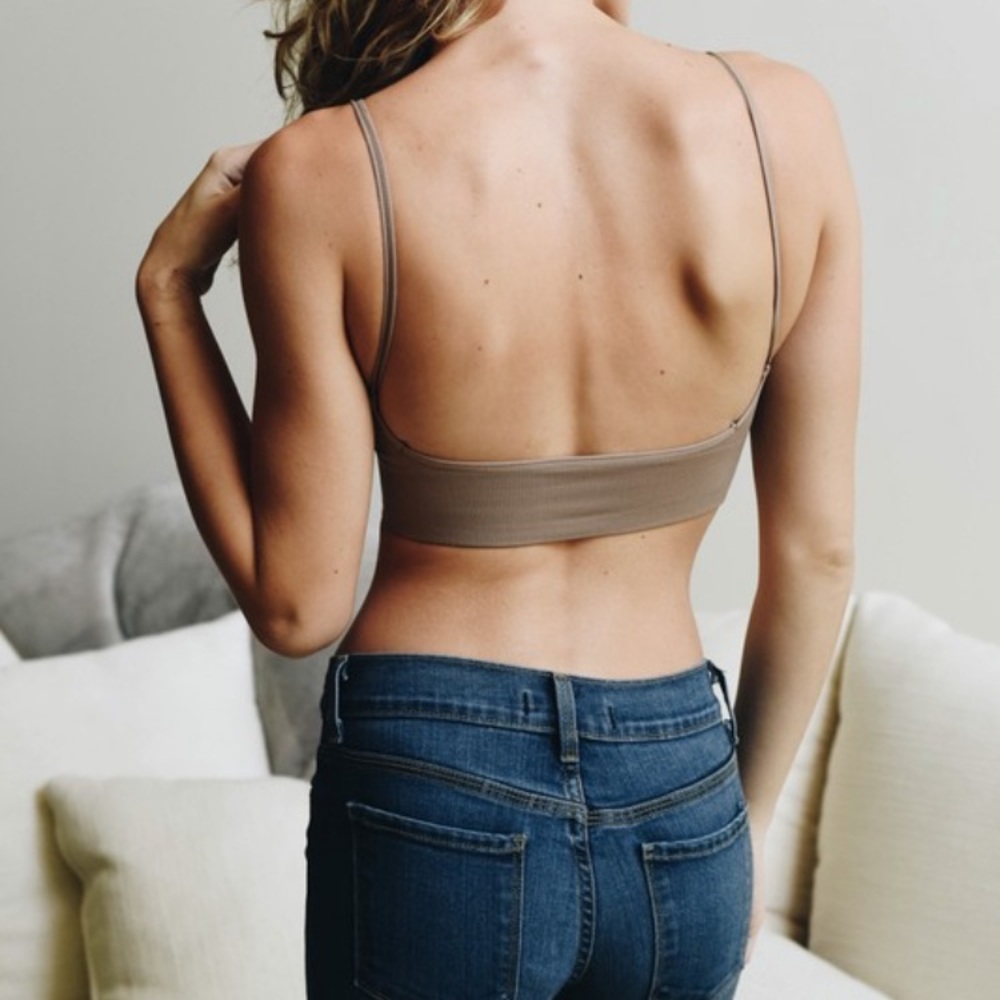 Just arrived brown low back bralette - Picture 2 of 2